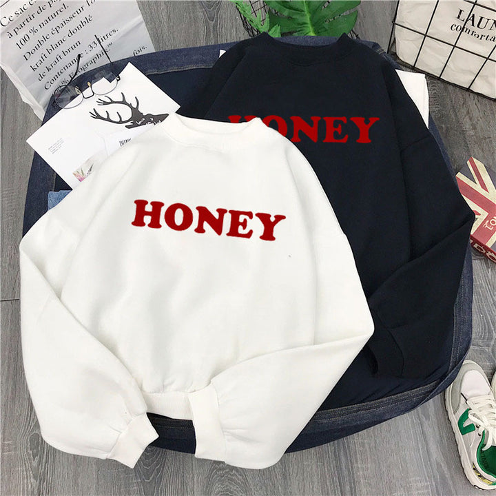 Honey Print Hoodies