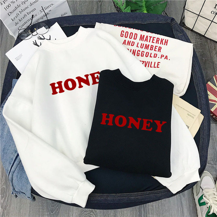 Honey Print Hoodies